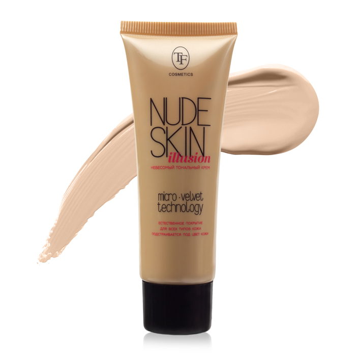 Тональный крем для лица NUDE SKIN ILLUSION