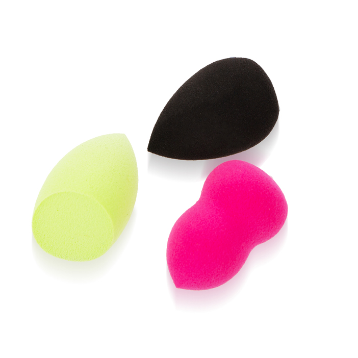 НАБОР СПОНЖЕЙ для нанесения макияжа SET BEAUTY SPONGE all face