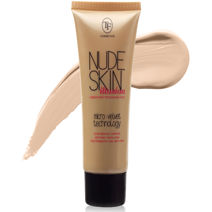 Тональный крем для лица NUDE SKIN ILLUSION