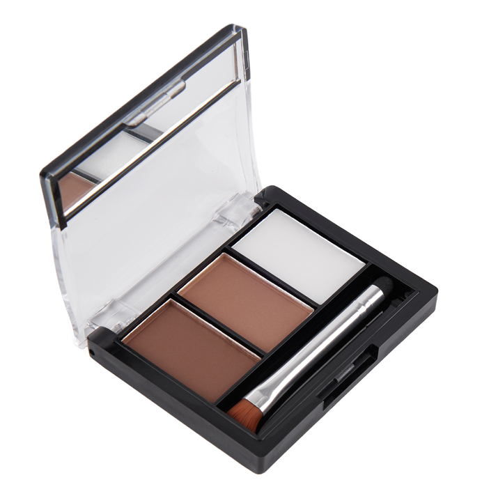 Набор теней для коррекции бровей с воском EYEBROW 3 COLOR SET