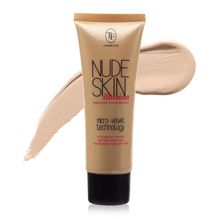 Тональный крем для лица NUDE SKIN ILLUSION