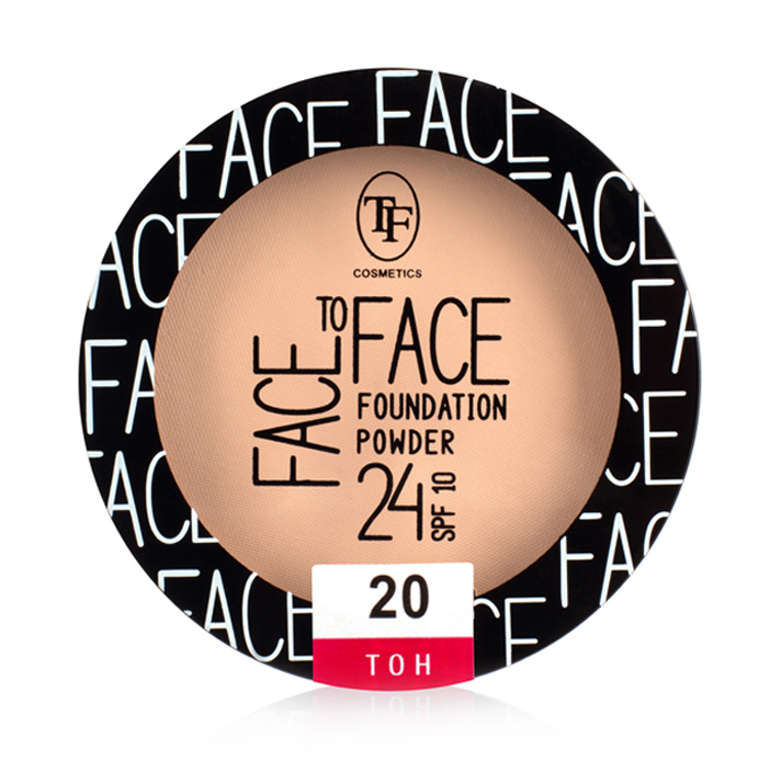 Компактная тональная пудра FACE TO FACE