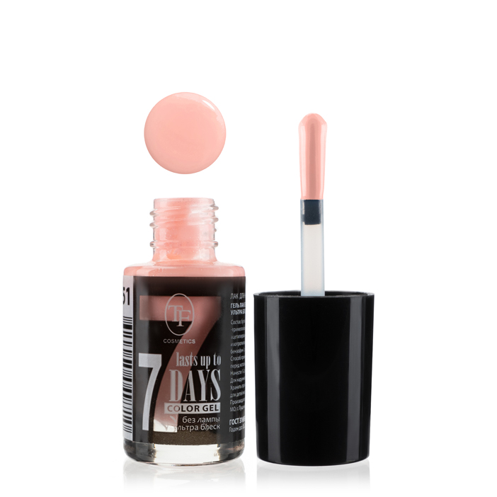 Лак для ногтей COLOR GEL 7 DAYS