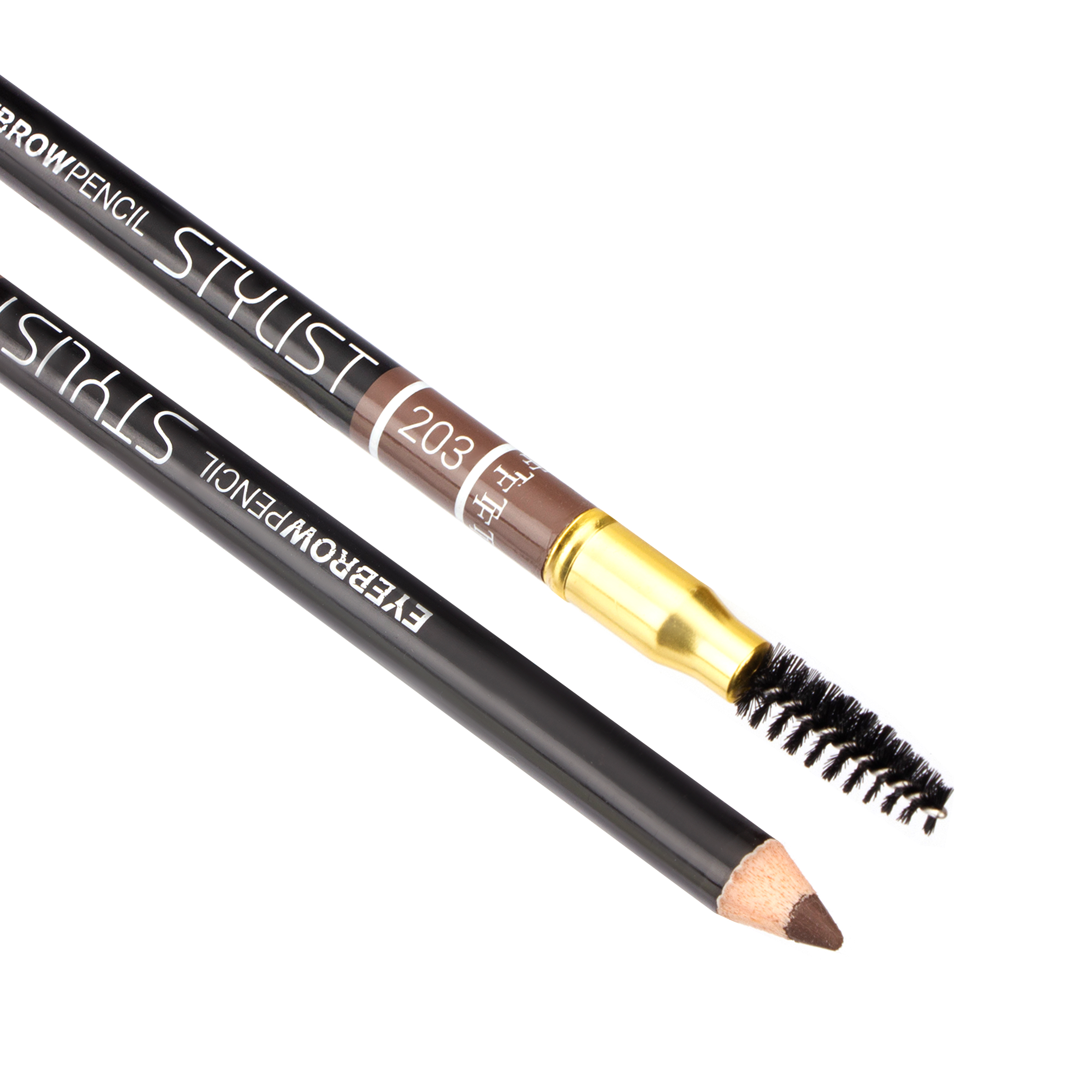 Карандаш для бровей со щеточкой EYEBROW PENCIL STYLIST
