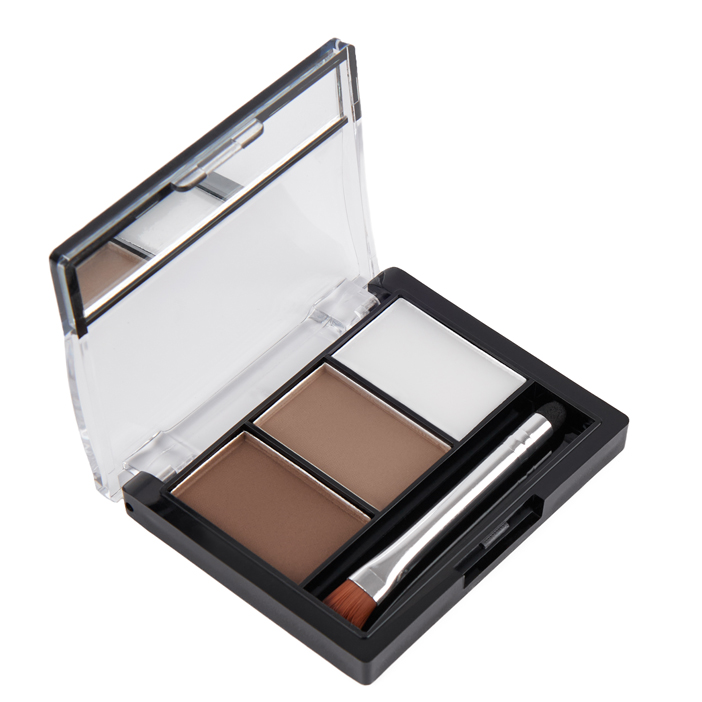 Набор теней для коррекции бровей с воском EYEBROW 3 COLOR SET