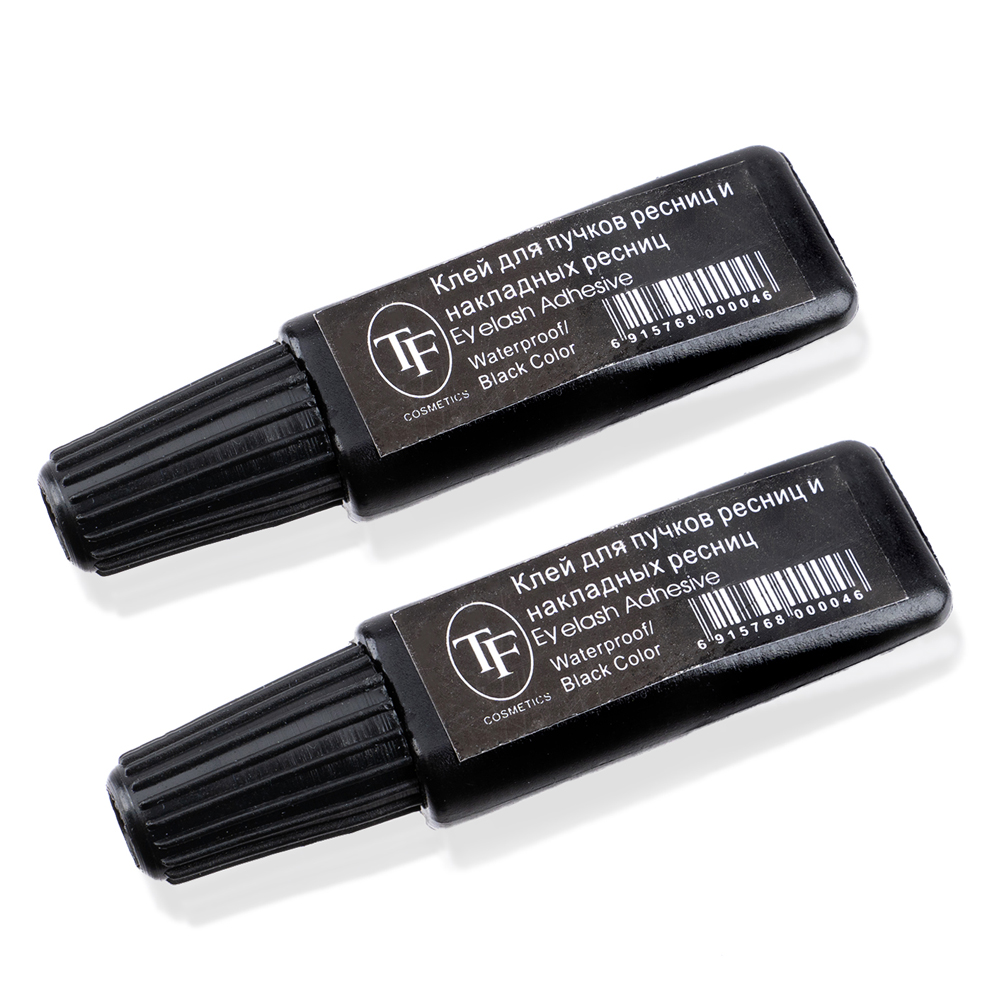 Клей для накладных ресниц и пучков EYELASH ADHESIVE WATERPROOF BLACK