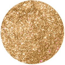 254 Golden glitter/Золотой блеск