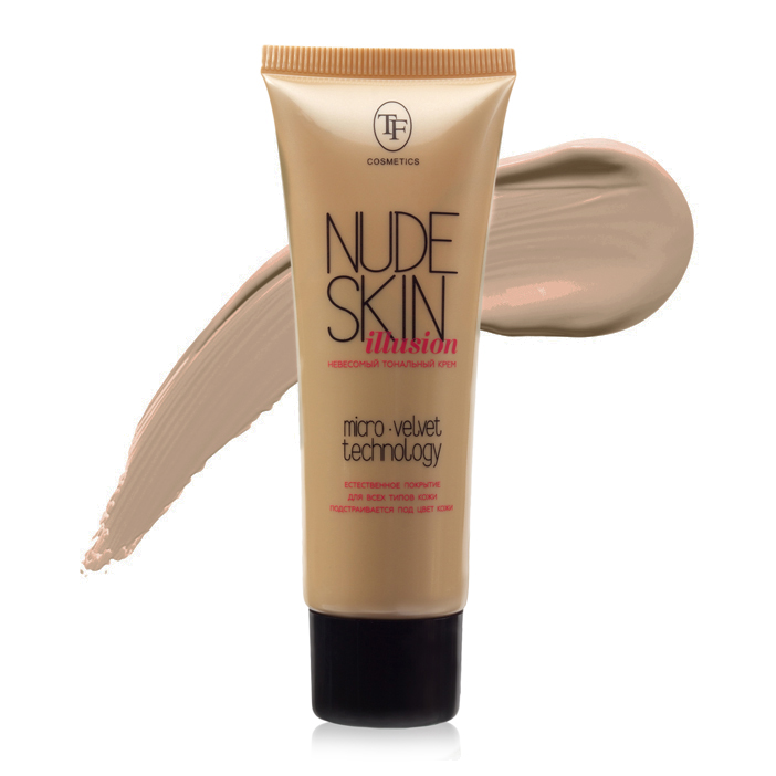 Тональный крем для лица NUDE SKIN ILLUSION