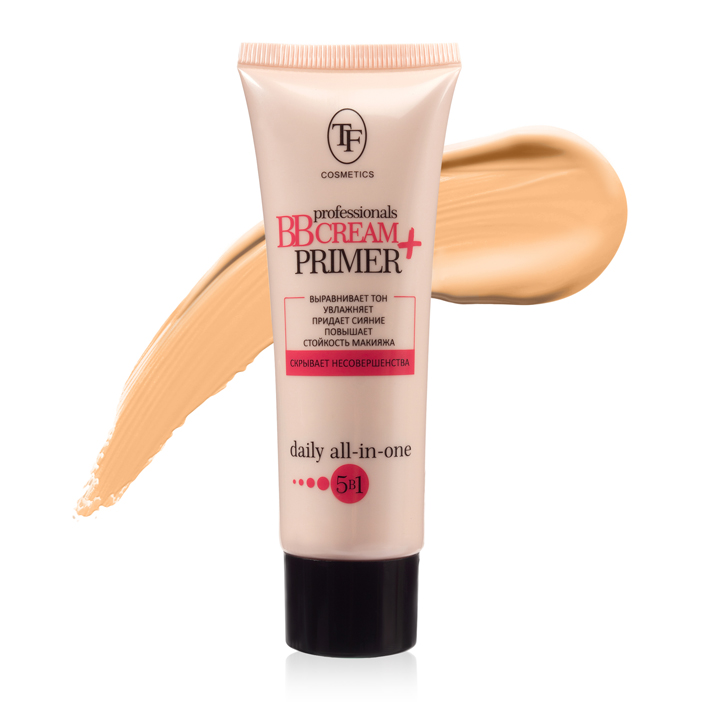 Увлажняющий крем- тон и основа под макияж PROFESSIONALS BB CREAM + PRIMER