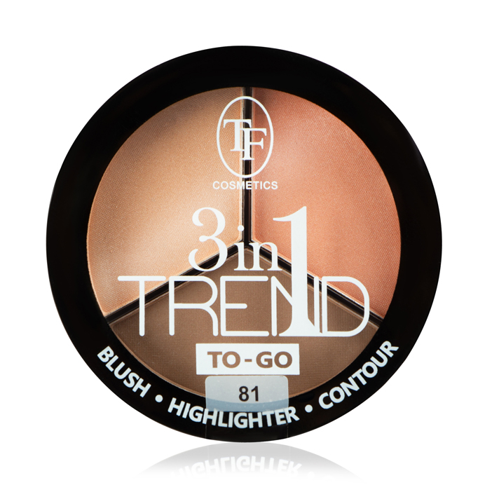 Палетка для контуринга лица TREND TO-GO FACE CONTOURING PALETTE