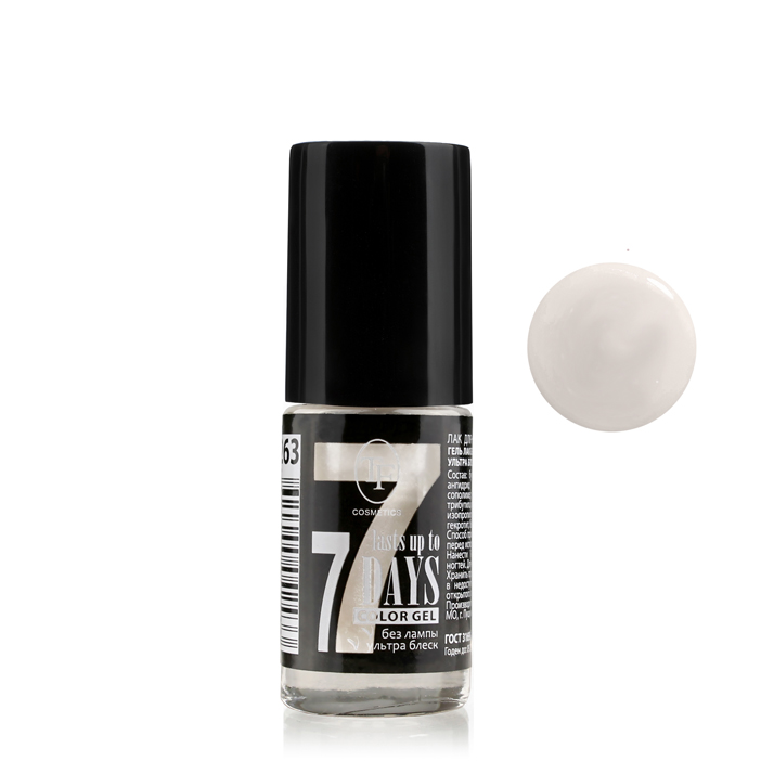 Лак для ногтей COLOR GEL 7 DAYS
