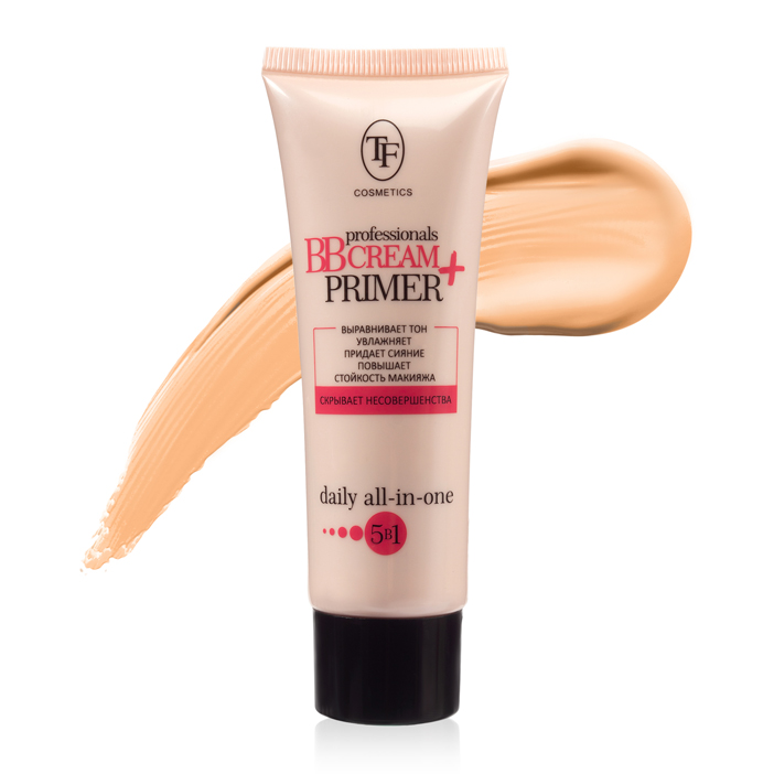 Увлажняющий крем- тон и основа под макияж PROFESSIONALS BB CREAM + PRIMER